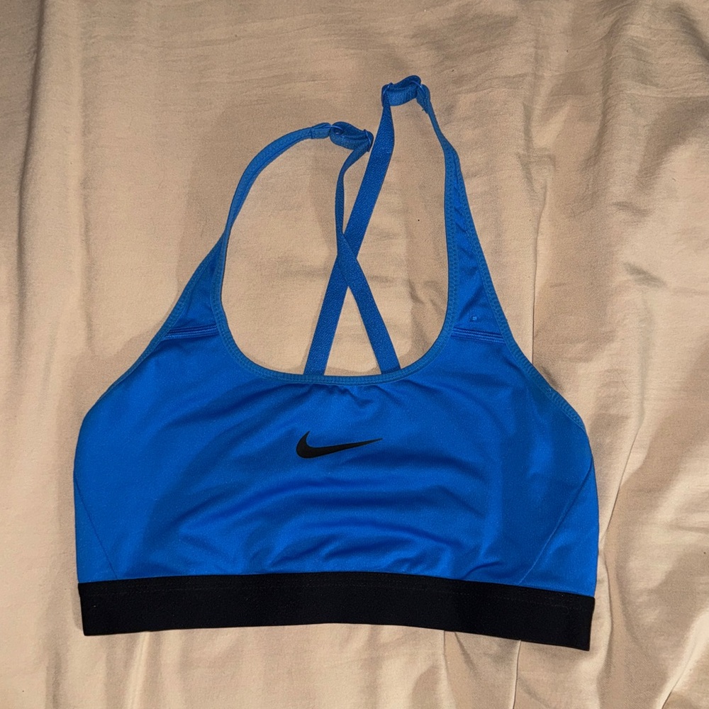 Nike Women's Vibrant Blue Sports Bra